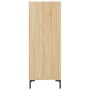 Aparador de madera de ingeniería roble Sonoma 34,5x32,5x90 cm de vidaXL, Aparadores - Ref: Foro24-828735, Precio: 49,14 €, De...