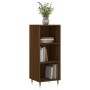 Aparador de madera de ingeniería marrón roble 34,5x32,5x90 cm de vidaXL, Aparadores - Ref: Foro24-828715, Precio: 38,66 €, De...