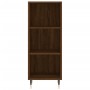 Aparador de madera de ingeniería marrón roble 34,5x32,5x90 cm de vidaXL, Aparadores - Ref: Foro24-828715, Precio: 38,66 €, De...