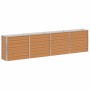 Arriate elevado Marrón Claro 320 x 40 x 77 cm Acero Galvanizado en Macetas y jardineras | Comprar online en Foru.es