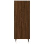 Aparador de madera de ingeniería marrón roble 34,5x32,5x90 cm de vidaXL, Aparadores - Ref: Foro24-828715, Precio: 38,66 €, De...