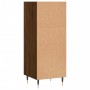 Aparador de madera de ingeniería marrón roble 34,5x32,5x90 cm de vidaXL, Aparadores - Ref: Foro24-828715, Precio: 38,66 €, De...