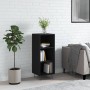 Aparador de madera de ingeniería negro 34,5x32,5x90 cm de vidaXL, Aparadores - Ref: Foro24-828725, Precio: 46,15 €, Descuento: %
