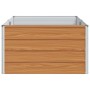 Arriate elevado Marrón Claro 160 x 80 x 45 cm Acero Galvanizado en Macetas y jardineras | Comprar online en Foru.es