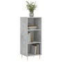 Aparador de madera de ingeniería gris hormigón 34,5x32,5x90 cm de vidaXL, Aparadores - Ref: Foro24-828720, Precio: 45,31 €, D...