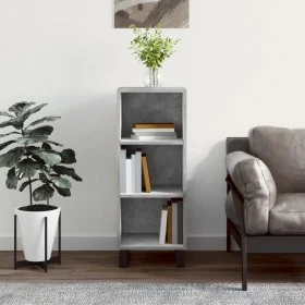 Aparador de madera de ingeniería gris hormigón 34,5x32,5x90 cm de vidaXL, Aparadores - Ref: Foro24-828760, Precio: 49,86 €, D...