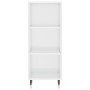 Aparador madera de ingeniería blanco brillante 34,5x32,5x90 cm de vidaXL, Aparadores - Ref: Foro24-828710, Precio: 40,78 €, D...