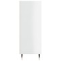 Aparador madera de ingeniería blanco brillante 34,5x32,5x90 cm de vidaXL, Aparadores - Ref: Foro24-828710, Precio: 40,78 €, D...