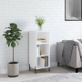 Aparador de madera de ingeniería blanco 34,5x32,5x90 cm de vidaXL, Aparadores - Ref: Foro24-828740, Precio: 38,32 €, Descuent...