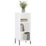 Aparador de madera de ingeniería blanco 34,5x32,5x90 cm de vidaXL, Aparadores - Ref: Foro24-828740, Precio: 38,32 €, Descuent...