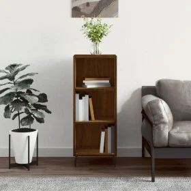 Aparador de madera de ingeniería marrón roble 34,5x32,5x90 cm de vidaXL, Aparadores - Ref: Foro24-828755, Precio: 54,32 €, De...
