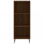Aparador de madera de ingeniería marrón roble 34,5x32,5x90 cm de vidaXL, Aparadores - Ref: Foro24-828755, Precio: 55,01 €, De...