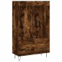 Aparador alto madera de ingeniería roble ahumado 69,5x31x115 cm de vidaXL, Aparadores - Ref: Foro24-830321, Precio: 83,53 €, ...