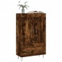 Aparador alto madera de ingeniería roble ahumado 69,5x31x115 cm de vidaXL, Aparadores - Ref: Foro24-830321, Precio: 83,53 €, ...