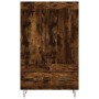 Aparador alto madera de ingeniería roble ahumado 69,5x31x115 cm de vidaXL, Aparadores - Ref: Foro24-830321, Precio: 83,53 €, ...