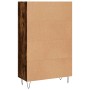 Aparador alto madera de ingeniería roble ahumado 69,5x31x115 cm de vidaXL, Aparadores - Ref: Foro24-830321, Precio: 83,53 €, ...