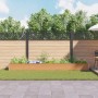 Arriate elevado Marrón Claro 390 x 50 x 36 cm Acero Galvanizado en Macetas y jardineras | Comprar online en Foru.es