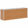 Arriate elevado Marrón Claro 195 x 50 x 68 cm Acero Galvanizado en Macetas y jardineras | Comprar online en Foru.es