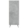 Estantería madera de ingeniería gris hormigón 34,5x32,5x90 cm de vidaXL, Aparadores - Ref: Foro24-828704, Precio: 38,89 €, De...