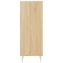 Aparador de madera de ingeniería roble Sonoma 34,5x32,5x90 cm de vidaXL, Aparadores - Ref: Foro24-828719, Precio: 45,79 €, De...