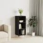 Aparador de madera de ingeniería negro 34,5x32,5x90 cm de vidaXL, Aparadores - Ref: Foro24-828709, Precio: 34,12 €, Descuento: %