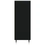Aparador de madera de ingeniería negro 34,5x32,5x90 cm de vidaXL, Aparadores - Ref: Foro24-828709, Precio: 34,12 €, Descuento: %