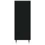 Aparador de madera de ingeniería negro 34,5x32,5x90 cm de vidaXL, Aparadores - Ref: Foro24-828709, Precio: 38,57 €, Descuento: %