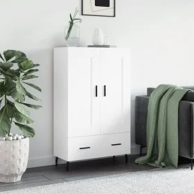 Hohes Sideboard aus weißem Holzwerkstoff, 69,5 x 31 x 115 cm von vidaXL, Sideboards - Ref: Foro24-830340, Preis: 91,36 €, Rab...