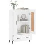 Hohes Sideboard aus weißem Holzwerkstoff, 69,5 x 31 x 115 cm von vidaXL, Sideboards - Ref: Foro24-830340, Preis: 91,36 €, Rab...