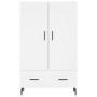 Aparador alto madera de ingeniería blanco 69,5x31x115 cm de vidaXL, Aparadores - Ref: Foro24-830340, Precio: 92,60 €, Descuen...