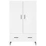 Hohes Sideboard aus weißem Holzwerkstoff, 69,5 x 31 x 115 cm von vidaXL, Sideboards - Ref: Foro24-830340, Preis: 91,36 €, Rab...