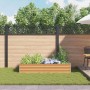 Arriate elevado 195 x 100 x 36 cm Acero Galvanizado en Macetas y jardineras | Comprar online en Foru.es