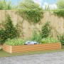 Arriate elevado 290 x 100 x 36 cm Acero Galvanizado en Macetas y jardineras | Comprar online en Foru.es