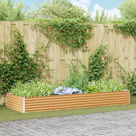 Arriate elevado 290 x 100 x 36 cm Acero Galvanizado en Macetas y jardineras | Comprar online en Foru.es