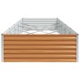 Arriate elevado 485 x 100 x 36 cm Acero Galvanizado en Macetas y jardineras | Comprar online en Foru.es