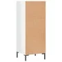 Hochglanzweißes Sideboard aus Holzwerkstoff, 34,5 x 32,5 x 90 cm von vidaXL, Sideboards - Ref: Foro24-828734, Preis: 52,78 €,...