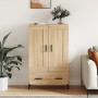 Aparador alto madera de ingeniería roble Sonoma 69,5x31x115 cm de vidaXL, Aparadores - Ref: Foro24-830335, Precio: 120,01 €, ...