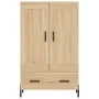 Aparador alto madera de ingeniería roble Sonoma 69,5x31x115 cm de vidaXL, Aparadores - Ref: Foro24-830335, Precio: 116,12 €, ...