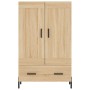 Aparador alto madera de ingeniería roble Sonoma 69,5x31x115 cm de vidaXL, Aparadores - Ref: Foro24-830335, Precio: 120,01 €, ...