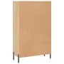 Aparador alto madera de ingeniería roble Sonoma 69,5x31x115 cm de vidaXL, Aparadores - Ref: Foro24-830335, Precio: 116,12 €, ...