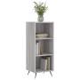 Estantería madera de ingeniería gris Sonoma 34,5x32,5x90 cm de vidaXL, Aparadores - Ref: Foro24-828706, Precio: 41,54 €, Desc...