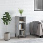 Aparador de madera de ingeniería gris hormigón 34,5x32,5x90 cm de vidaXL, Aparadores - Ref: Foro24-828744, Precio: 50,38 €, D...