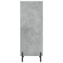 Aparador de madera de ingeniería gris hormigón 34,5x32,5x90 cm de vidaXL, Aparadores - Ref: Foro24-828744, Precio: 50,38 €, D...