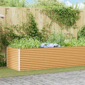 Arriate elevado 485 x 100 x 68 cm Acero Galvanizado en Macetas y jardineras | Comprar online en Foru.es