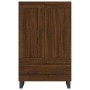 Aparador alto madera de ingeniería roble marrón 69,5x31x115 cm de vidaXL, Aparadores - Ref: Foro24-830355, Precio: 93,57 €, D...