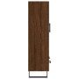 Aparador alto madera de ingeniería roble marrón 69,5x31x115 cm de vidaXL, Aparadores - Ref: Foro24-830355, Precio: 93,57 €, D...