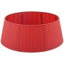 FaldadeárboldeNavidad Rojo Ø 65 x 24 cm Plástico en Decoración Festiva y Estacional | Comprar online en Foru.es