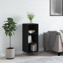 Estantería madera de ingeniería negro 34,5x32,5x90 cm de vidaXL, Aparadores - Ref: Foro24-828701, Precio: 43,31 €, Descuento: %