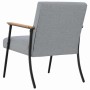 sillón Gris Claro 59 x 75 x 78 cm tela en Sillones | Comprar online en Foru.es