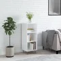 Aparador madera de ingeniería blanco brillante 34,5x32,5x90 cm de vidaXL, Aparadores - Ref: Foro24-828726, Precio: 48,11 €, D...